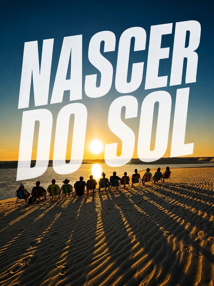 Nascer do sol nas dunas dos Lençóis Maranhenses